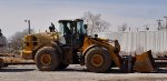 Front end loader/forklift.